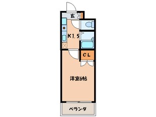 ハイツ亀島の物件間取画像